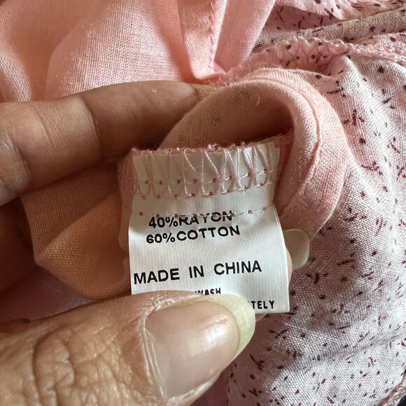 Princess Polly Mini Dress Womens US 4 Pink Dainty Floral Print A Line - Picture 6 of 9